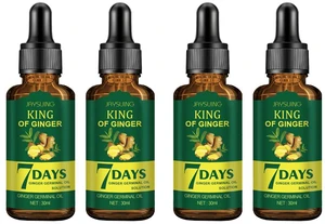 US 4-8 Pack Ginger Hair Growth Serum Germinal Oil Regrow 7 Days Loss Treatment US 4-8 Pack Ginger Hair Growth Serum Germinal Oil Regrow 7 Days Loss Treatment