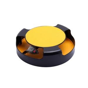 US 1 Pack Interactive Toys Cats Mouse Moving Round Scratch Pad Pet Fun Kitten huangse US 1 Pack Interactive Toys Cats Mouse Moving Round Scratch Pad Pet Fun Kitten huangse