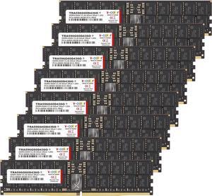 V-COLOR DDR5 768GB (96GBx8) 6000MHz CL36 6Gx4 2Rx4 OC R-DIMM