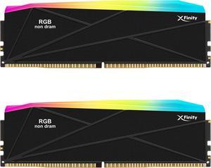 V-COLOR Manta XFinity DDR5 RGB Filler Solution - 2X Modules - 0GB RAM - Intel/AMD Compatible - Black