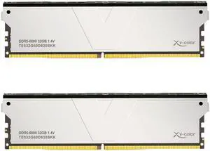 V-Color DDR5 64GB (32GBx2) 6000MHz CL30 2Rx8 OC ECC UNBUFFERED DIMM 1.4V (Overclocking ECC UDIMM) Memory Ram for Server (TE532G60D830SKK)