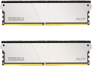 V-Color DDR5 32GB (16GBx2) 6000MHz CL28 1Rx8 OC ECC UNBUFFERED DIMM 1.4V (Overclocking ECC UDIMM) Memory Ram for Server (TE516G60S828SKK)