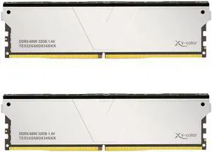 V-Color DDR5 32GB (16GBx2) 6400MHz CL32 1Rx8 OC ECC UNBUFFERED