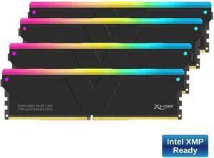 V-Color DDR5 96GB (24GBx4) 6000MHz CL32 1Rx8 OC R-DIMM RGB(Overclocking ECC Registered RGB DIMM) 1.35V Memory Ram for W790 Workstation (Intel XMP) (TRL524G60S832Q)