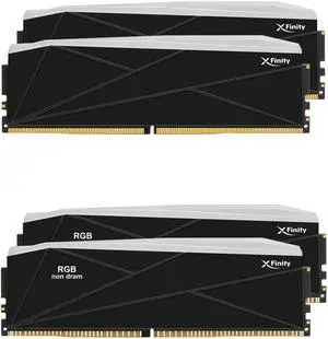V-COLOR DDR5 SCC 2+2 KIT Manta XFinity 128GB(64GBx2) 6800MHz CL36 1.4V AMD
EXPO SK HYNIX ORIGINAL IC RGB Gaming Desktop Upgrade RAM Memory Module  Black(TMXFAL6468836KW-DK)