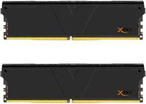 V-COLOR Manta XSky DDR5 32GB (2x16GB) 6000MHz CL26 1.45V SK Hynix IC Gaming Desktop Upgrade Memory Module Black, for AMD EXPO (TMXSO1660826KKK)