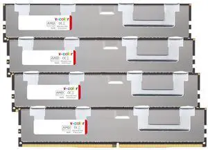 V-COLOR DDR5 64GB (16GBx4) 6000MHz CL32 OC R-DIMM (Overclocking ECC Registered DIMM) 1.4V Memory Ram for TRX50 Workstation (AMD EXPO) (TRA516G60S832Q)