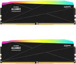 V-COLOR TUF GAMING ALLIANCE Manta XFinity 64GB (32GBx2) DDR5-6400 CL32 1.4V INTEL/AMD SK Hynix Original IC RGB Gaming Desktop Upgrade RAM Memory Module Black (GTMXFL3264832KWK) V-COLOR TUF GAMING ALLIANCE Manta XFinity 64GB (32GBx2) DDR5-6400 CL32 1.4V INTEL/AMD SK Hynix Original IC RGB Gaming Desktop Upgrade RAM Memory Module Black (GTMXFL3264832KWK)