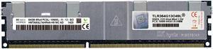 v-color 64GB DDR3 SDRAM ECC Load Reduced DIMM DDR3 1333MHz(PC3-10600) SK Hynix IC Server Memory Model TLR364G13O49L v-color 64GB DDR3 SDRAM ECC Load Reduced DIMM DDR3 1333MHz(PC3-10600) SK Hynix IC Server Memory Model TLR364G13O49L