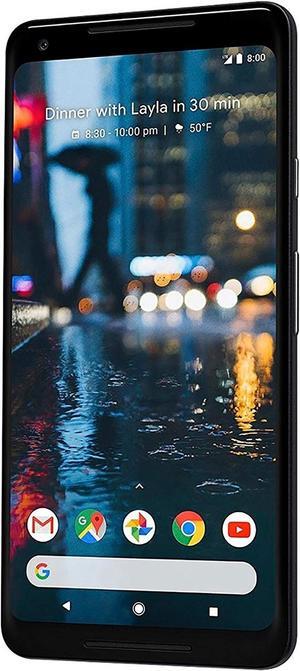 Google Pixel 2 XL 64GB 6" 4G LTE Verizon Unlocked, Just Black