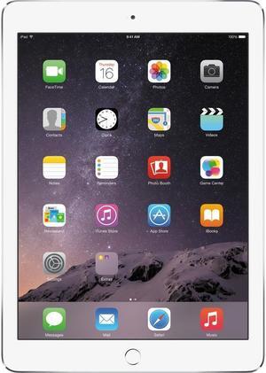 Apple iPad Air 2 MNV22LL/A 9.7" 32GB WiFi, White/Silver