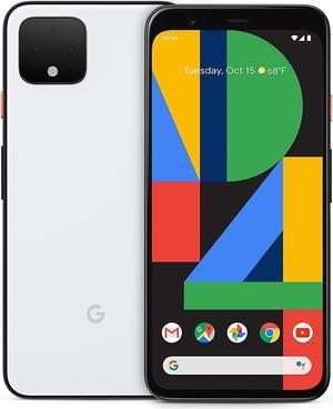 Google Pixel 4 64GB 5.7" 4G LTE Verizon Unlocked, Clearly White