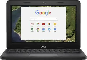 Dell Chromebook 11 5190 11.6" 4GB 16GB eMMC Celeron® N3450U 2.4GHz ChromeOS, Black