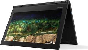 Lenovo Chromebook 500e 11.6" 2nd Gen 2in1 Touch 4GB 32GB Celeron N4120 ChromeOS, Black