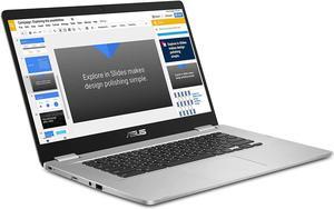Asus Chromebook 156 4GB 64GB Intel Celeron N3350 Chrome OS Silver