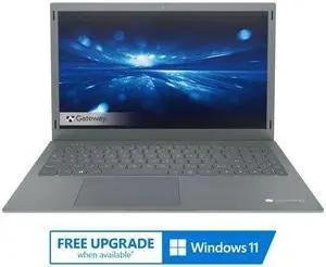 Gateway 15.6" FHD Pentium Silver N5030 4GB 128GB UHD Graphics 605 Windows 10 Charcoal Certified Refurbished