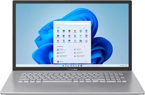 Asus Vivobook 17.3" FHD Intel Core i3-1220P 8GB 256GB UHD Graphics Windows 11 Silver Certified Refurbished
