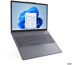 Lenovo IdeaPad Slim 3 15.3" WUXGA Touchscreen Laptop AMD Ryzen 7 170 16GB 512GB Windows 11 Home Luna Gray Lenovo IdeaPad Slim 3 15.3" WUXGA Touchscreen Laptop AMD Ryzen 7 170 16GB 512GB Windows 11 Home Luna Gray