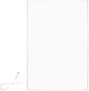 Ember Flex Radiant Panel Heater- White - 500W - 35 x 24 - Dual Connection