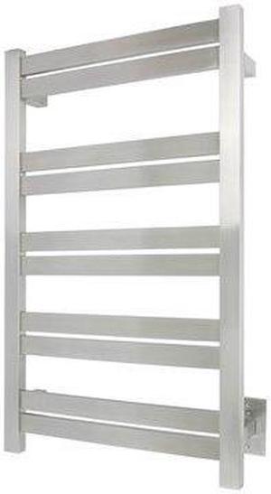 Grande 10 Towel Warmer, Brushed, Hardwired, 10 Bars Refurbished