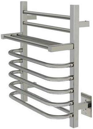 Maui Towel Warmer, Polished, Hardwired, 7 Bars Refurbished