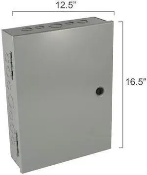 Large Relay Panel, (6x) 2-Pole Refurbished