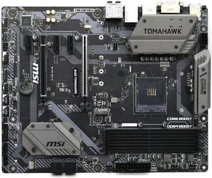 MSI ARSENAL GAMING B450 TOMAHAWK AM4 AMD B450 SATA 6Gb/s USB 3.1 HDMI ATX AMD Motherboard