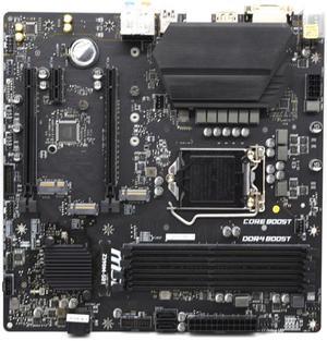 MSI Z390M-S01 LGA 1151 Intel Z390 DDR4 Dual M.2 USB3.1 Micro ATX Motherboard