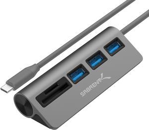 SABRENT 3 Port USB 3.0 Hub with SD/Micro SD Card Reader (HB-U3CR) SABRENT 3 Port USB 3.0 Hub with SD/Micro SD Card Reader (HB-U3CR)