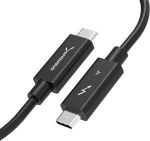 SABRENT Thunderbolt 4 Active Cable with E-Marker Chip [6.5 Feet / 2 Meters] (CB-T4M2)
