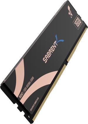 SABRENT Rocket DDR5 16GB U-DIMM 4800MHz Memory Module for Desktops and PCs (SB-DR5U-16G)