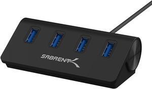 SABRENT HB-MC3B 4 PORT ALUMINUM USB 3.0 HUB
