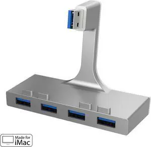 SABRENT 4-Port USB 3.0 Hub for iMac Slim Uni-Body (HB-IMCU)