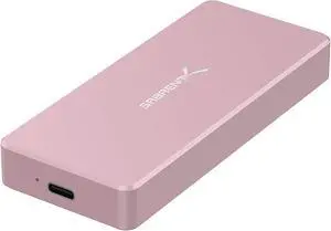 Sabrent USB Type-C Aluminum Enclosure for M.2 NVMe SSD in Pink (EC-NVME-PNK)