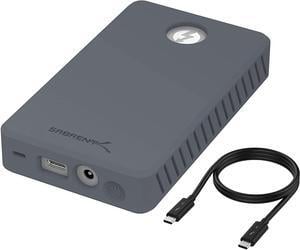 SABRENT Thunderbolt 3 to Dual NVMe M.2 SSD Tool-Free Enclosure (EC-T3DN)