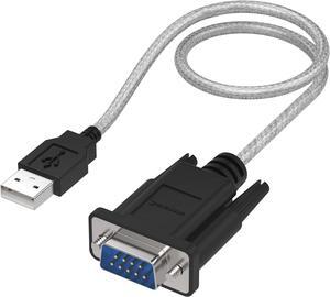 Sabrent USB to RS-232 DB9 Serial 9 pin Adapter Prolific PL2303 (SBT-USC1K)