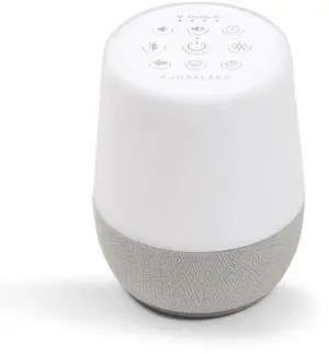 Yogasleep Duet White Noise Sleep Sound Machine, Night Light, Wireless Speaker