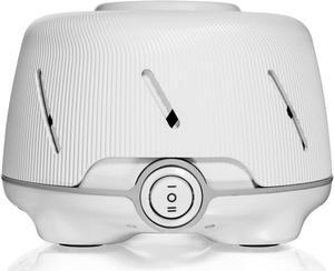 Yogasleep Dohm (White/Gray) | The Original White Noise Machine | Soothing Natural Sound from a Real Fan | Noise Cancelling | Sleep Therapy, Office Privacy, Travel | For Adults & Baby | 101 Night Trial