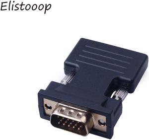 1080 HDMI Female to VGA Male Converter Adapter Digital To Analog with Audio Video Adapter Converter Cable for Multimedia