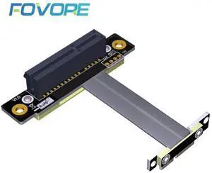 PCI Express PCIE Riser Card PCI-E 1x to 4x Riser Cable Graphics Card PCI Express Connector Flexible Cable Extension Port Adapter