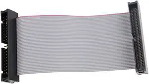 40 Pin 3.5" Hard Drive IDE Male to Male Gender Changer Ribbon Extension Cable 10cm