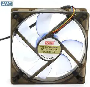 For AVC pwm cooling fan 120mm 12025 FX00000263 12025R12HP 12cm 12V 0.39A 4p Computer Case cpu cooler Fans