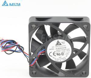 for delta 6015 AUB0624HB 60mm 6cm DC 24V 0.09A 3Wire For Canon RK2-3448 server inverter Cooling Fans