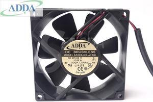 FOR ADDA AD0824LB-A70GL DC 24V 0.09A server axial cooling fans 8cm 8025 80x80x25mm cooler