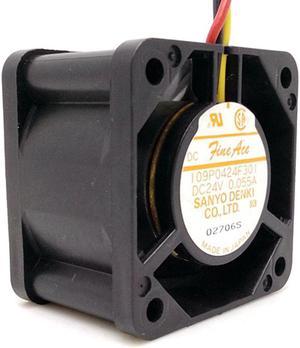 For Sanyo 4028 fan 109p0424f301 24v 4cm 0.055A double ball frequency converter cooling fan