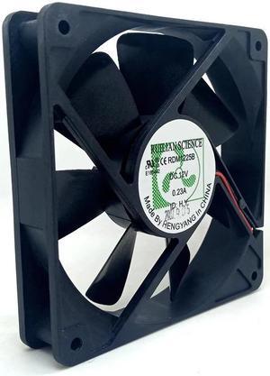 120mm fan New 12025 fan rdm1225b 12V computer power supply chassis cooling fan 12cm