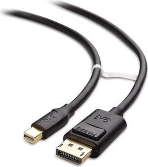 Cable Matters Mini DisplayPort to DisplayPort Cable (Mini DP to DP) in Black 3 Feet - 4K 60Hz, 2K 144Hz Monitor Support