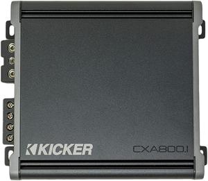 Kicker 46CXA8001 Car Audio Class D Amp Mono 1600W Peak Sub Amplifier CXA800.1