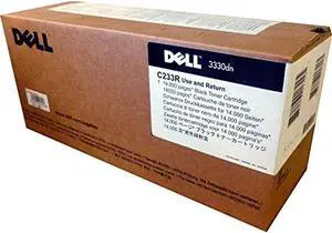 Dell C233R Black Toner Cartridge 3330dn Laser Printer
