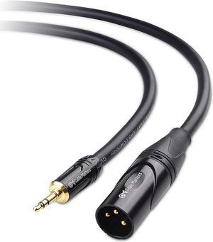 Cable Matters (1/8 Inch) 3.5mm to XLR Cable (XLR to 3.5mm Cable) Male to Male 15 Feet